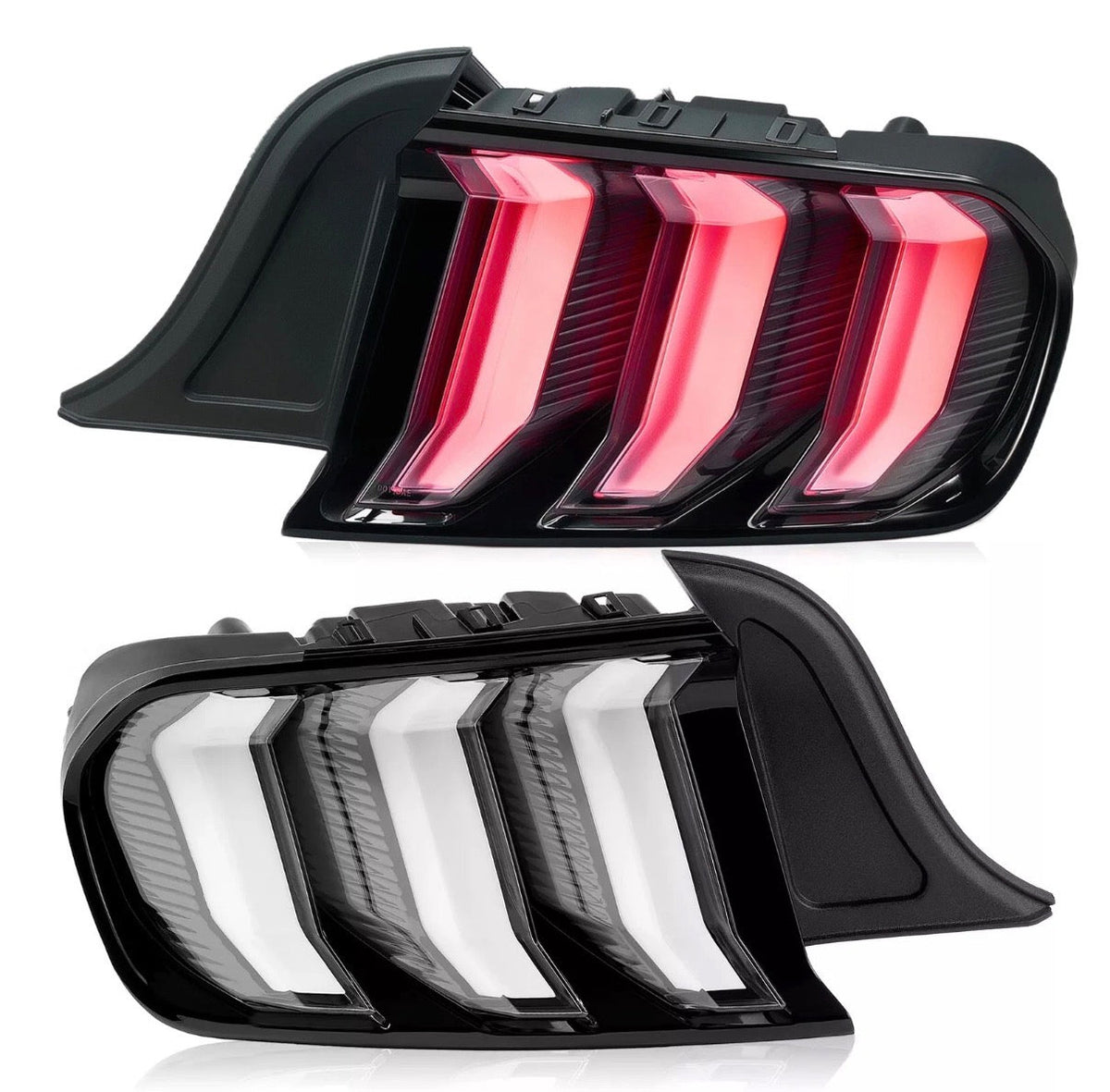 Ford Mustang 2015–2023 Clear Lens Tail Lights