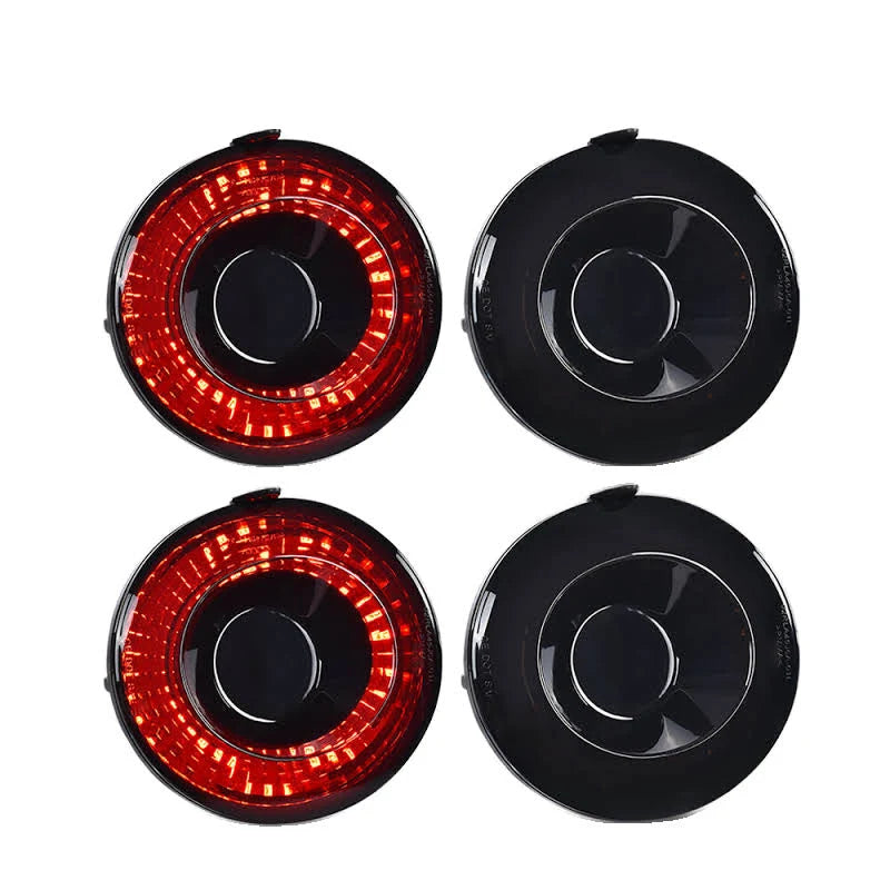 Chevy Corvette C6 2005–2013 Smoked Tail Lights
